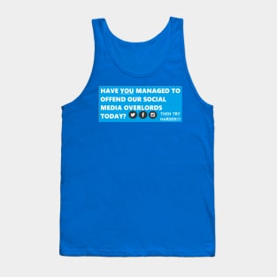 Social Media Overlords Tank Top